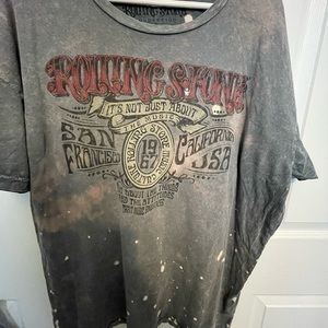 Rolling Stones distressed T-shirt
